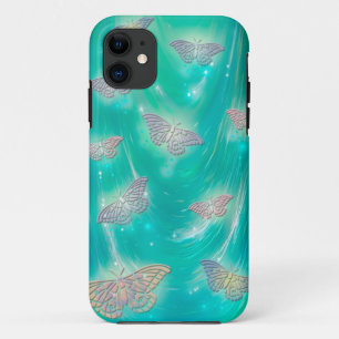 Magical Moths Fantasy Art iPhone 11 Case