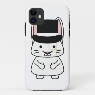 Magical Moustached Rabbit iPhone 11 Case