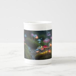 Magical Mushroom Forest Mug - Glowing Cottagecore