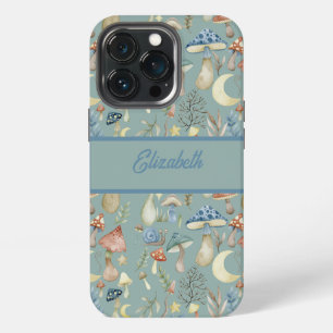 Magical Mushroom Mystical Hygge Personalised iPhone 13 Pro Case