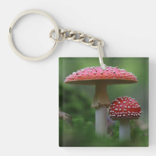 Magical Mushrooms Acrylic Keychain
