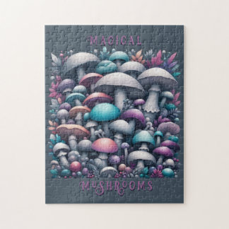 Magical Mushrooms Jigsaw Puzzle