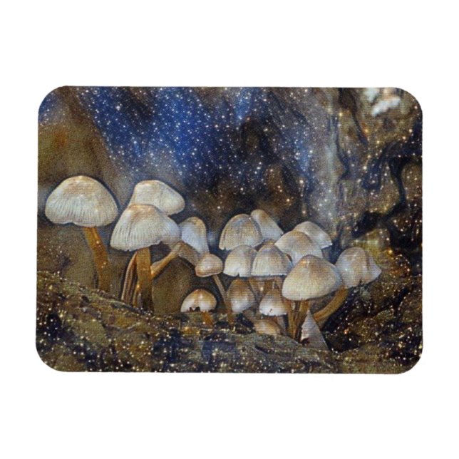 Magical Mushrooms Magnet (Horizontal)