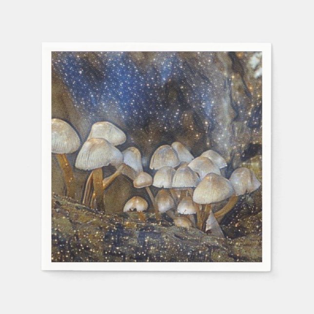 Magical Mushrooms Napkin (Front)
