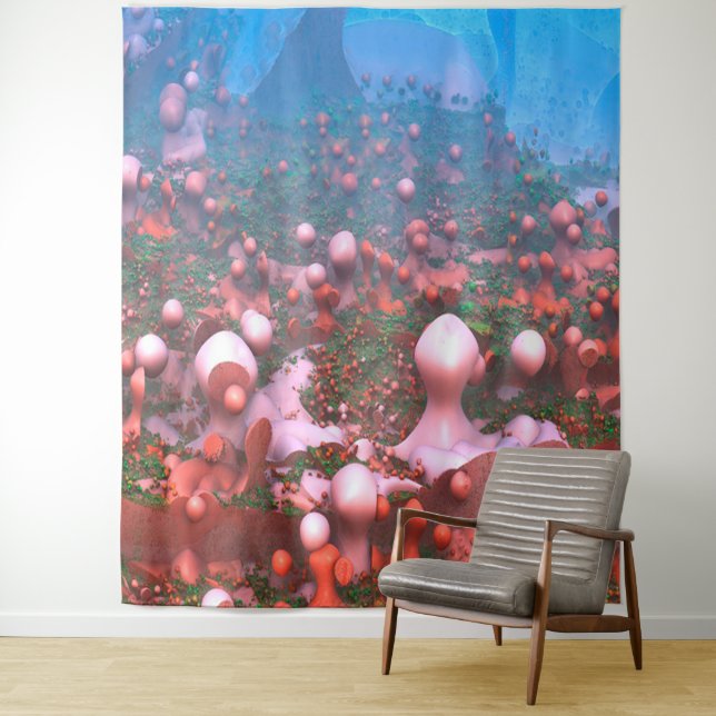 Magical Mushrooms Tapestry  (In Situ)
