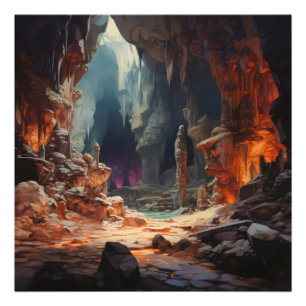 Magical Mysterious Cave Photo Print