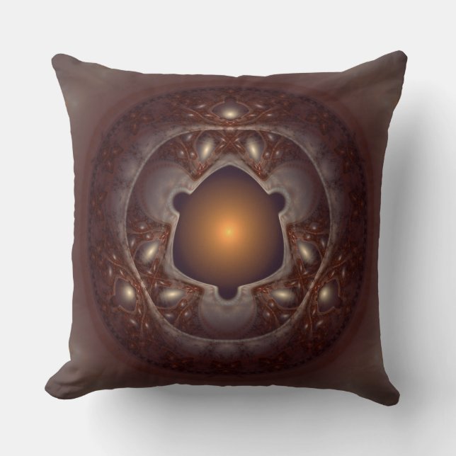Magical mystical glossy pattern cushion (Front)