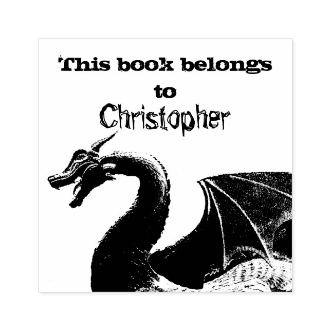 Magical Mythical Dragon This book belongs to Rubber Stamp (Imprint)