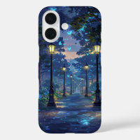 Magical Night Forest Path