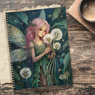 Magical Night Garden Fairy and Dandelion Wishes Planner