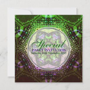 Magical Night Love Special Party Invitations