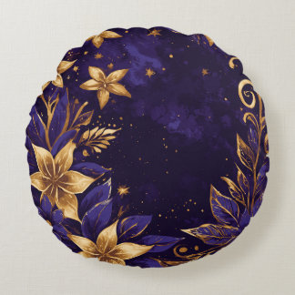 Magical Nightsky Round Cushion