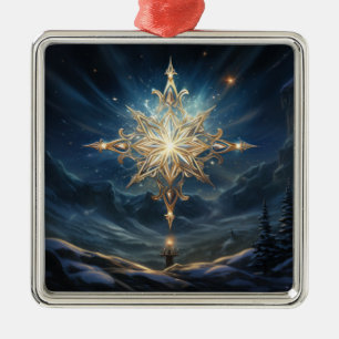 Magical North Star Christmas Ornament