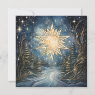 Magical North Star Greeting Card