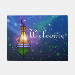 Magical Oriental Lantern - Welcome Door Mat