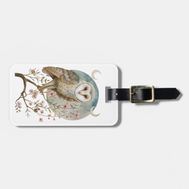 Magical Owl   Luggage Tag (Front Horizontal)