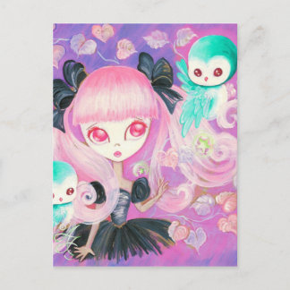 Magical Owls Postcard