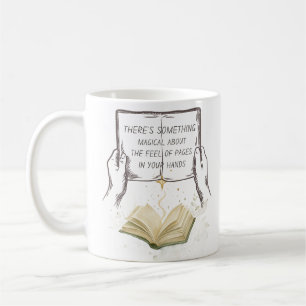 Magical Pages Reading Nook Wall Art Book Lover Coffee Mug