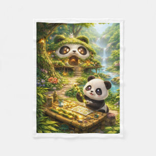 Magical Panda Forest Blanket