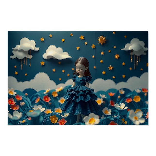 Magical Paper Dreamscape Poster (Front)