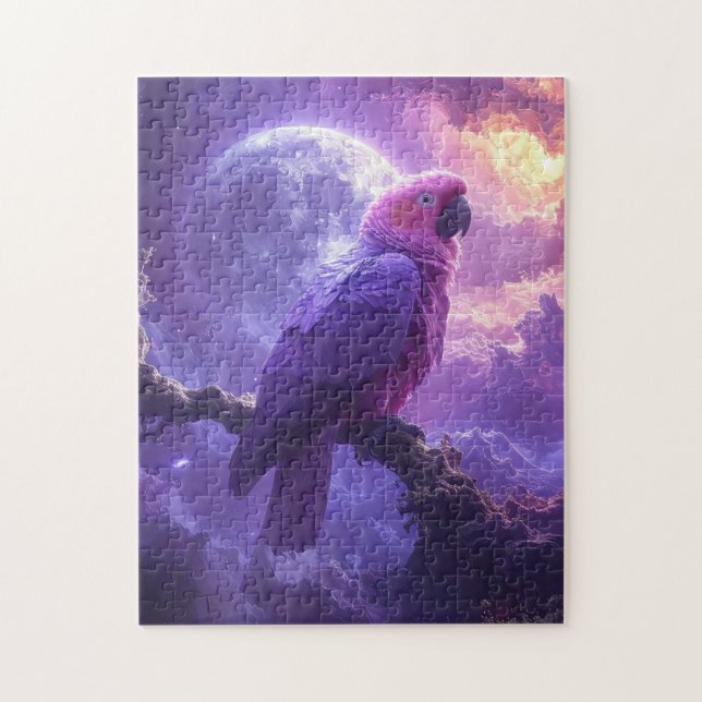 Magical Parrot Jigsaw Puzzle (Vertical)