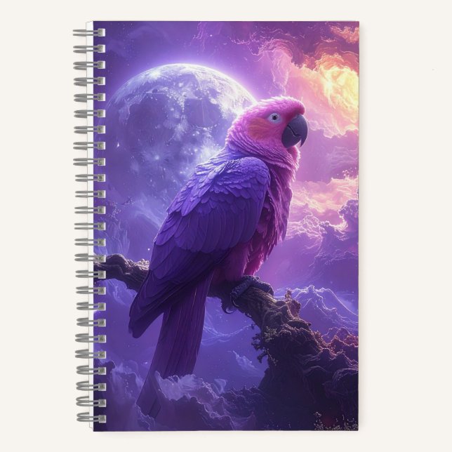 Magical Parrot Notebook (Front)