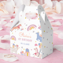 Magical Pastel Unicorn Rainbow Birthday Party