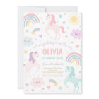 Magical Pastel Unicorn Rainbow Birthday Party