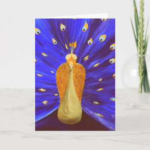 Magical Peacock - Greeting Card