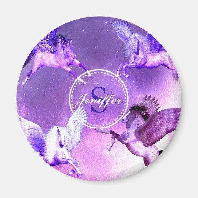 Magical Pegasus Universe.                          Magnet (Front)