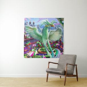 Magical Phoenix Tapestry