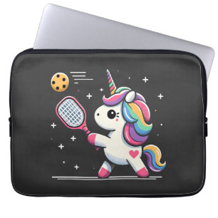 Magical Pickleball Unicorn - Funny Fantasy Player Laptop Sleeve