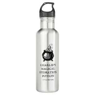 Magical potion funny Halloween personalised water 710 Ml Water Bottle