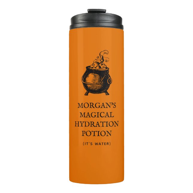 Magical potion funny Halloween personalised water  Thermal Tumbler (Front)