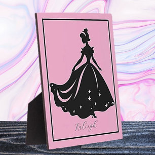 Magical Princess Sillouette Personalised Print Plaque