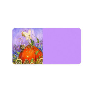 Magical Pumpkin and Little Friends Label