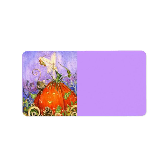 Magical Pumpkin and Little Friends Label (Front)