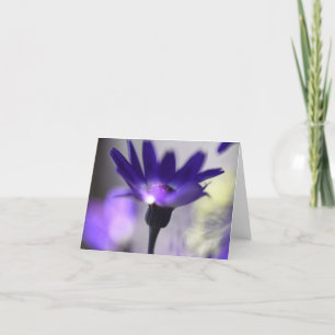 Magical Purple Flower Thank You Card