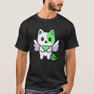 Magical Rainbow Cat Boy/Girl/Women/Men St Patricks T-Shirt