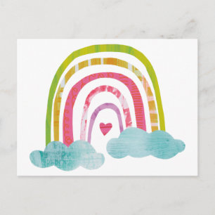 Magical Rainbow Postcard