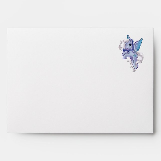Magical Rainbow Unicorn Envelope (Front)