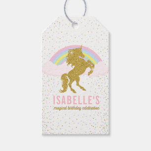 Magical Rainbow Unicorn Gift Hang Tag