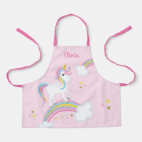 Magical Rainbow Unicorn Pink Personalised Kids