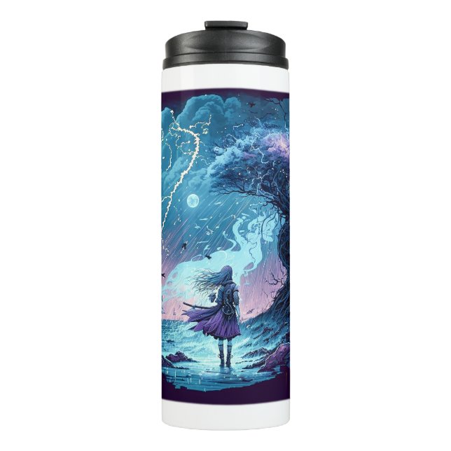Magical Rainstorm Thermal Tumbler  (Front)