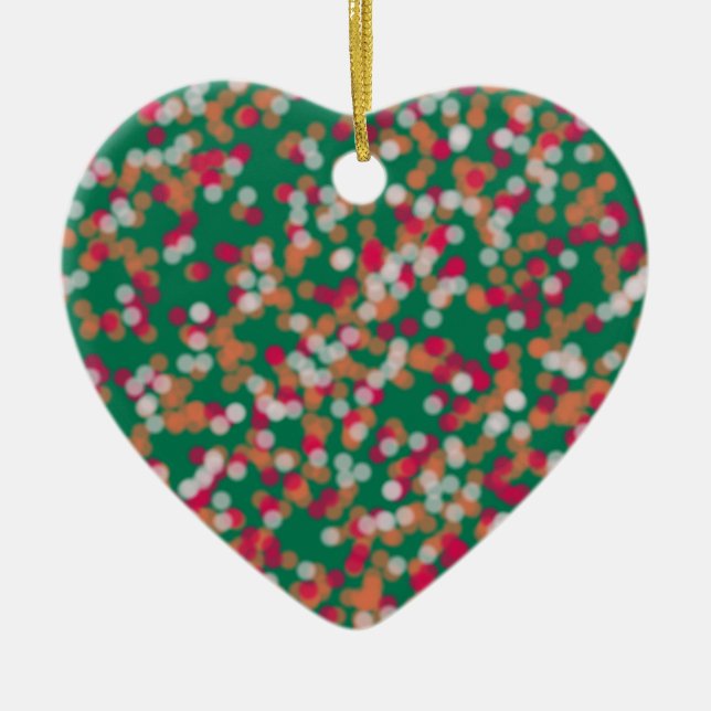 magical sand and star with random colour ceramic ornament (Front)