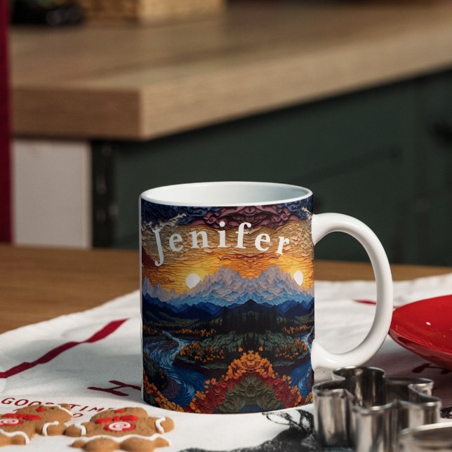 Magical Scene of Nature Coffee Mug (Creator Uploaded)