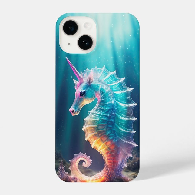 Magical Sea Unicorn iPhone Case (Back)