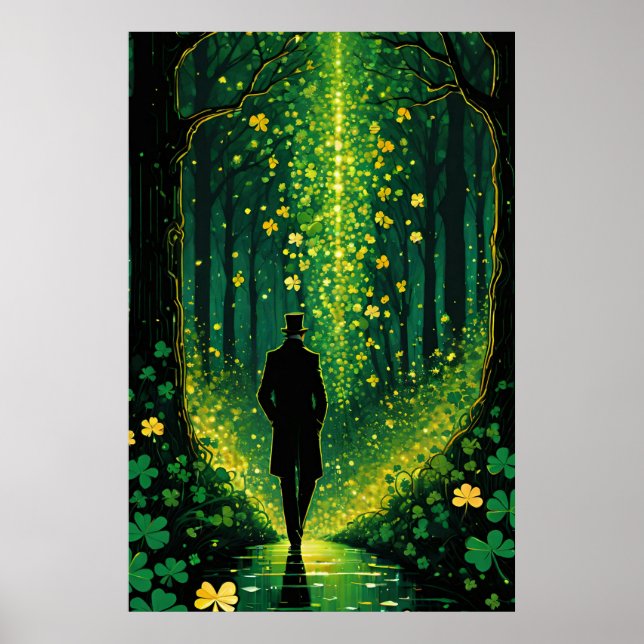 Magical Shamrock Path Poster (Front)