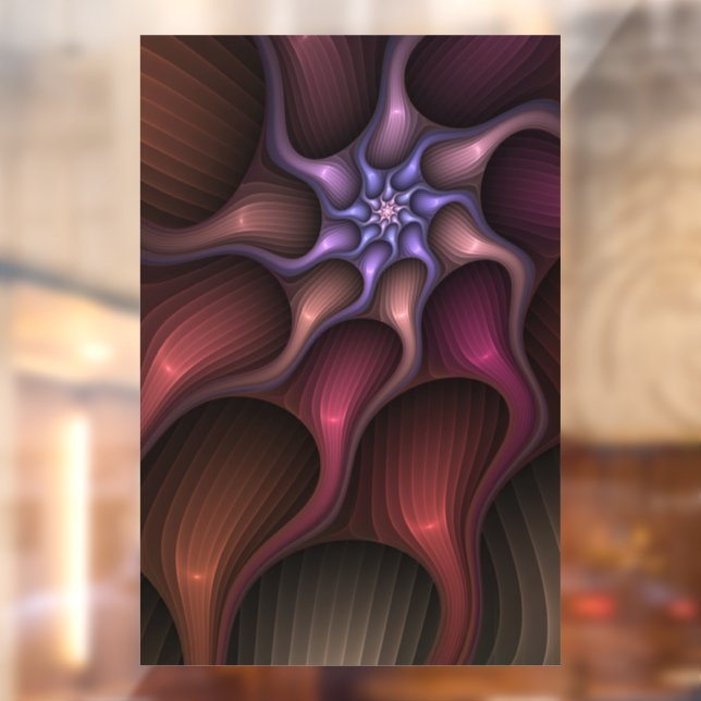 Magical Shiny Abstract Striped Colourful Fractal (Sheet 2)