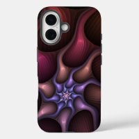 Magical Shiny Abstract Striped Colourful Fractal